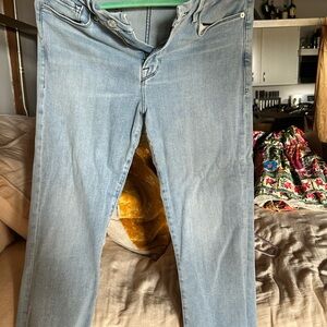 Frame Denim  Light Blue Slim Jeans